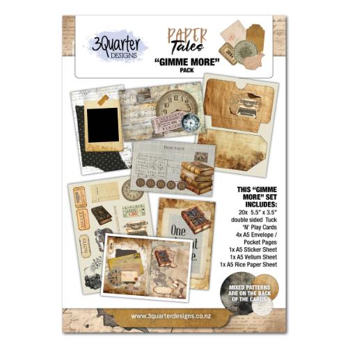 3Quarter Designs Paper Tales - Gimme More
