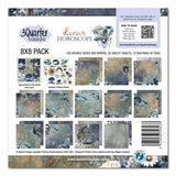 3Quarter Designs Lunar Horoscope 8x8 Paper Pack & Die Cuts set