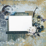 3Quarter Designs Lunar Horoscope 12x12 Designer Paper & Diecuts Set - Postage as per Actual