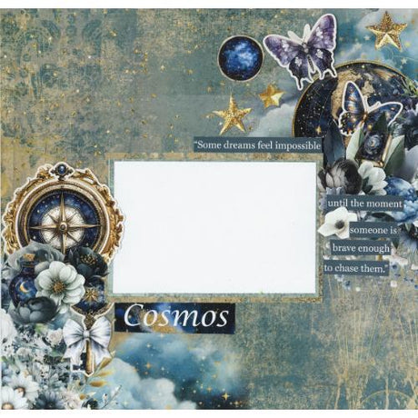 3Quarter Designs Lunar Horoscope 12x12 Designer Paper & Diecuts Set - Postage as per Actual