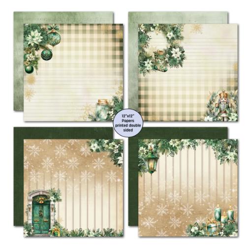 3Quarter Designs Pine Festivities - Scrapbook Collection Pack - Postage as per Actual