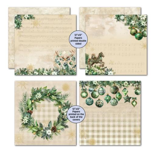 3Quarter Designs Pine Festivities - Scrapbook Collection Pack - Postage as per Actual