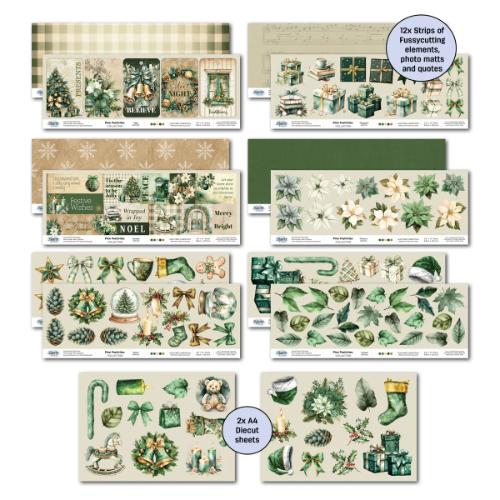 3Quarter Designs Pine Festivities - Scrapbook Collection Pack - Postage as per Actual