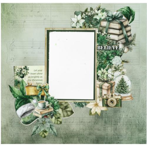 3Quarter Designs Pine Festivities - Scrapbook Collection Pack - Postage as per Actual