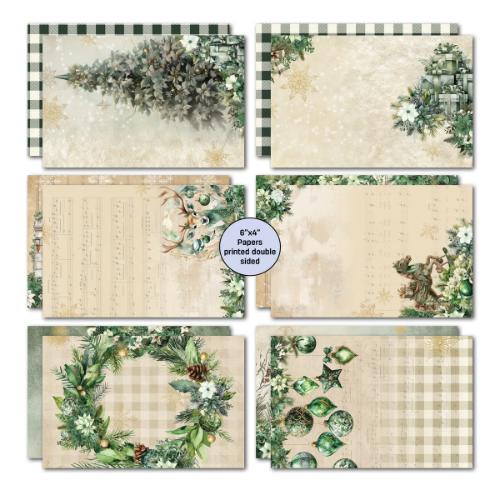 3Quarter Designs Pine Festivities - 6x4 Card Pack