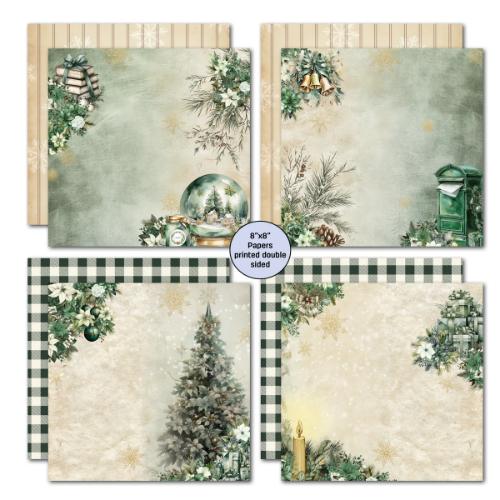 3Quarter Designs Pine Festivities - 8x8