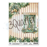 3Quarter Designs Pine Festivities - A4 Rice Paper