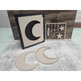 3Quarter Designs Chipboard Album Moon Box - Postage as per Actual