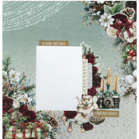 3Quarter Designs Silent Night 12x12 Designer Paper & Diecuts Set - Postage as per Actual