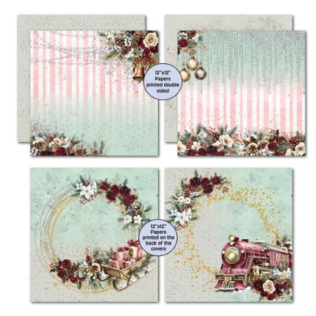 3Quarter Designs Silent Night 12x12 Designer Paper & Diecuts Set - Postage as per Actual