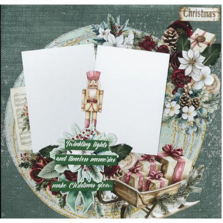 3Quarter Designs Silent Night 12x12 Designer Paper & Diecuts Set - Postage as per Actual