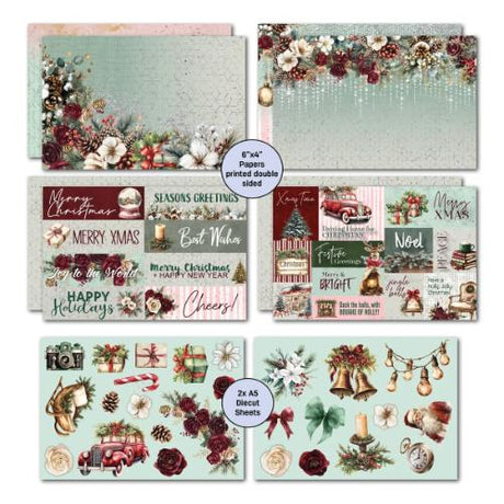 3Quarter Designs Silent Night 6x4 Card Pack