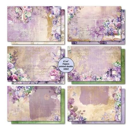 3Quarter Designs Violet Dreams 6x4 Card Pack
