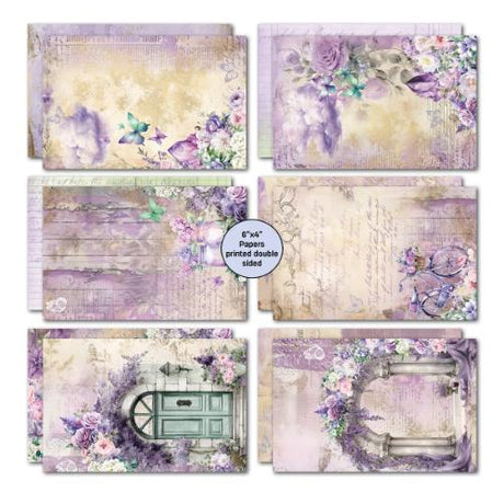 3Quarter Designs Violet Dreams 6x4 Card Pack