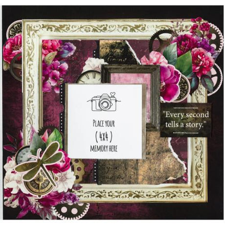 3Quarter Designs Mrs Aeronaut 12x12 Designer Paper & Die Cuts - Postage as per Actual