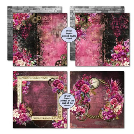 3Quarter Designs Mrs Aeronaut 12x12 Designer Paper & Die Cuts - Postage as per Actual