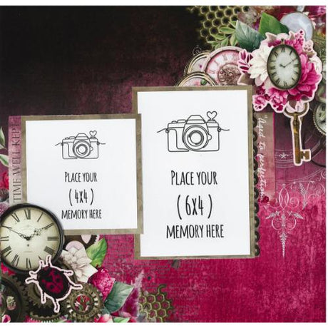 3Quarter Designs Mrs Aeronaut 12x12 Designer Paper & Die Cuts - Postage as per Actual