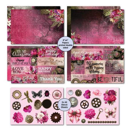 3Quarter Designs Mrs Aeronaut 6x4 Card Pack