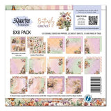 3Quarter Designs Butterfly Grove 8x8 Paper Pack & Die Cuts set