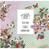 3Quarter Designs Butterfly Grove 12x12 Designer Paper & Diecuts Set - Postage as per Actual