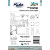 3Quarter Designs Colour Your Own Backgrounds - Outdoor Scenes