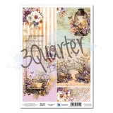 3Quarter Designs Butterfly Grove Vellum Sheet