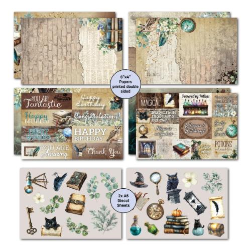 3Quarter Designs Wand Academy 6x4 Card Pack