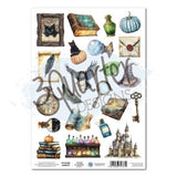 3Quarter Designs Wand Academy Sticker Sheet A4