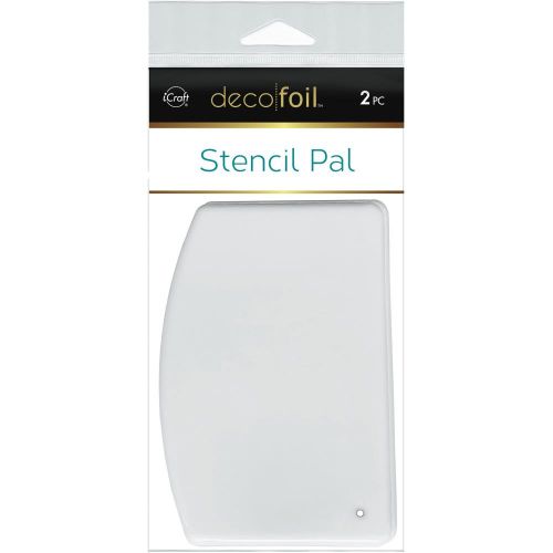 Deco Foil Stencil Pal 3.75"X5.2" 2/Pkg