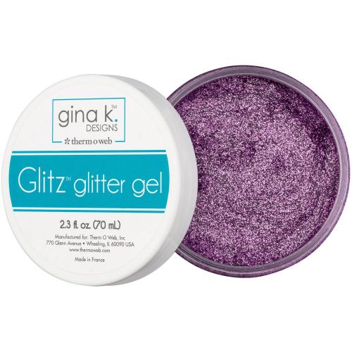 Gina K Designs Glitz Glitter Gel 2.3oz Lavender