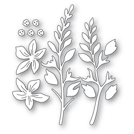 Memory Box - Crocosmia Stems craft die