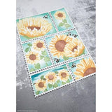 The Ton Stamps - Postage: Sunflowers Stencils