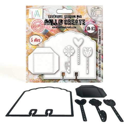 Aall and Create Garden Chic Cutting Dies Stemmed Pouch (AALL-DI-083)