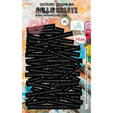 Aall and Create Ephemera Die-Cuts - Sharp Tongues Black (AALL-EP-005)