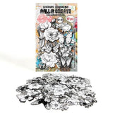 Aall and Create Pollen Drift A6 Ephemera Die-Cuts Anemone Whispers (AALL-EP-092)