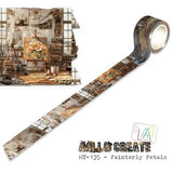 Aall and Create Layer-It-Up Washi Tape 25mm 10m Painterly Petals (AALL-MT-135)