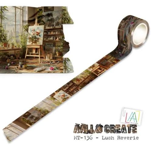 Aall and Create Layer-It-Up Washi Tape 25mm 10m Lush Reverie (AALL-MT-136)