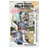 Aall and Create Weathered Wanderings A5 Design Paper Seasoned Trails (AALL-PA-034)