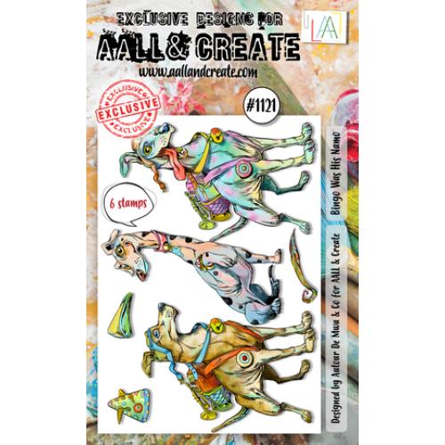 Aall and Create Stamp Set A6 Bingo Was His Namo (AALL-TP-1121)