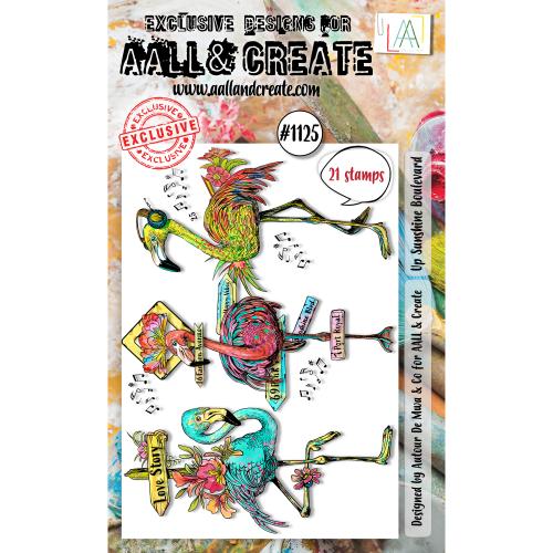 Aall and Create Stamp Set A6 Up Sunshine Boulevard