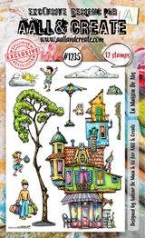 Aall and Create Stamp Set A6 La Maison De Abs (TP-1235)