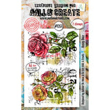 Aall & Create -  A6 Stamp Set  -  Rosey Daze (AALL-TP-1251)