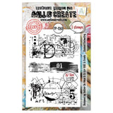 Aall and Create Celestial Marks A7 Stamp Set Stained Geometry (AALL-TP-1261)