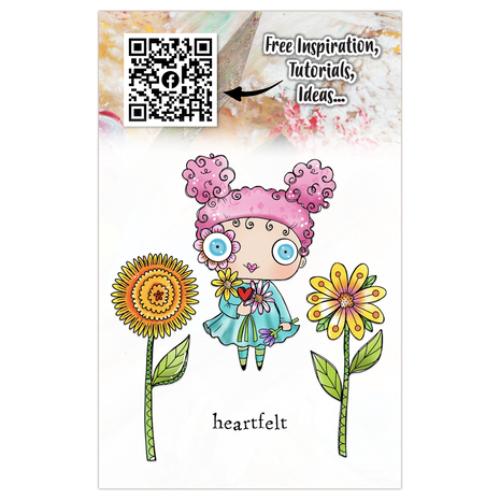 Aall and Create A Year in Bloom A7 Stamp Set Heartfelt (AALL-TP-1284)