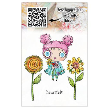 Aall and Create A Year in Bloom A7 Stamp Set Heartfelt (AALL-TP-1284)