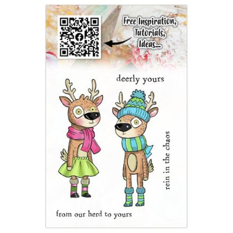 Aall and Create Twinkles & Tidings A7 Stamp Set Rein It In (AALL-TP-1309)