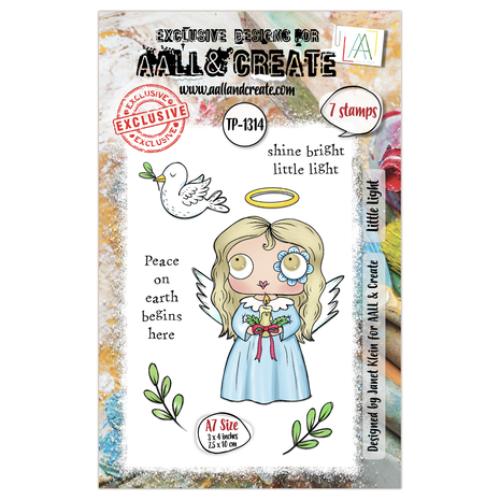 Aall and Create Twinkles & Tidings A7 Stamp Set Little Light (AALL-TP-1314)