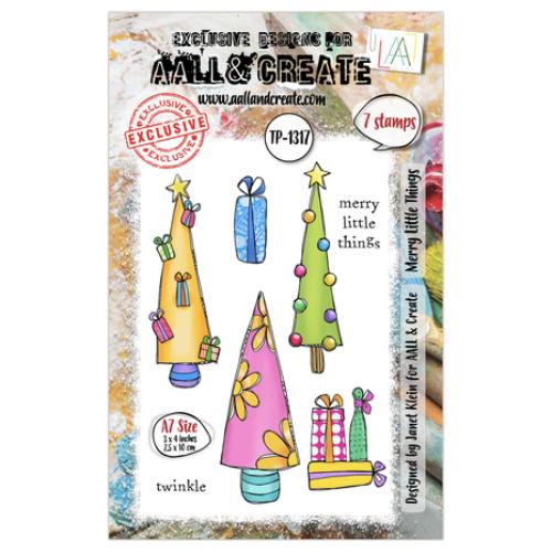 Aall and Create Twinkles & Tidings A7 Stamp Set Merry Little Things (AALL-TP-1317)