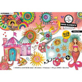 Art By Marlene Sunny Days A5 Paper Elements (ABM-25-DCPP398)