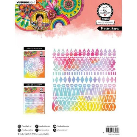 Art By Marlene Pretty Shapes Mask (ABM-25-MASK377)